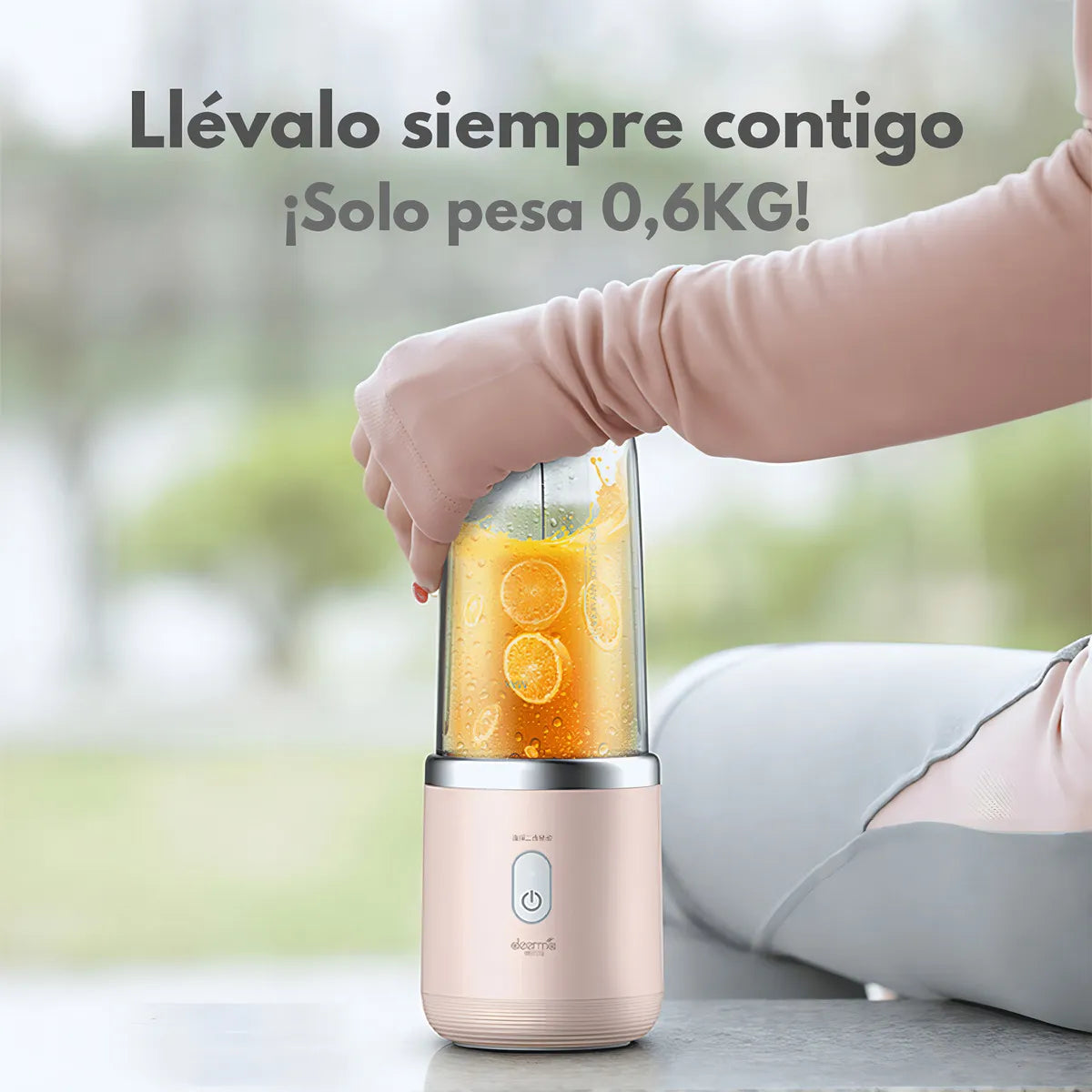 LICUADORA PÓRTATIL 500 ml ¡TU BATIDO AL INSTANTE!